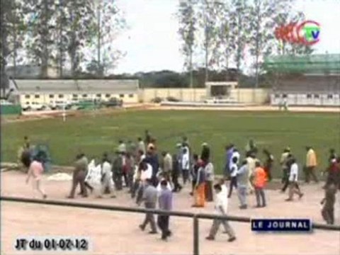 Visite des chantiers de la municipalisation accélérée du département du Pool