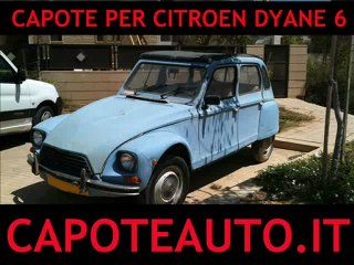 Capote cappotta per Citroen Dyane 6