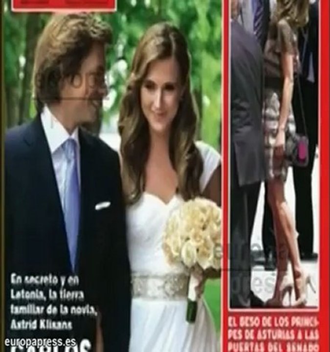 Carlos Baute se casa de nuevo