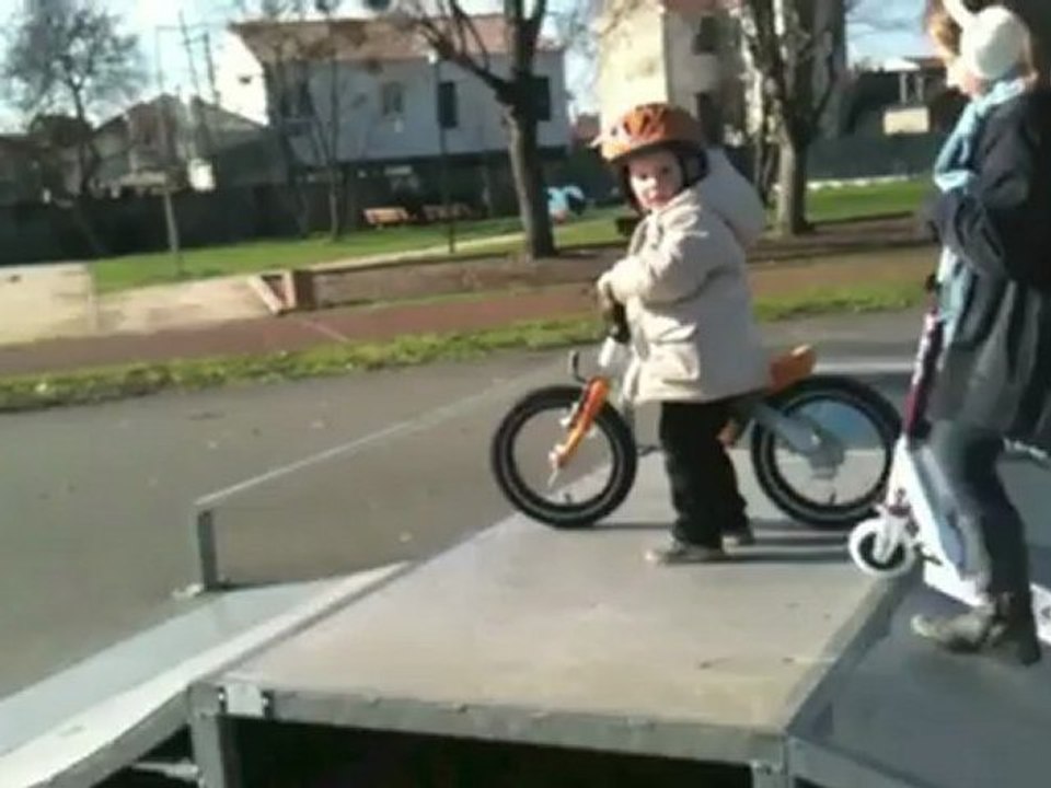 Pierre en draisienne (avril 2012)