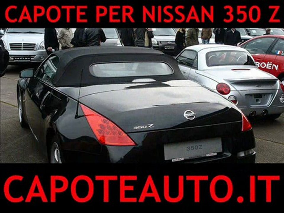 Capote cappotta Nissan 350 Z cabrio