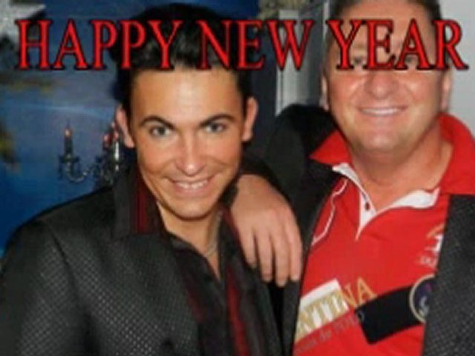 Silvester 2011 2012 Hubert und Matthias Diebach bei Hammelburg Feuerwerk