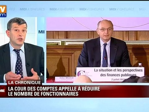 La Cour des comptes appelle à réduire le nombre de fonctionnaires