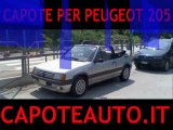Capote cappotta Peugeot 205 cabrio auto epoca