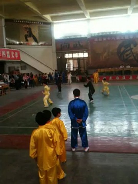 Competition de Taïjiquan à Wenxian (Chine)  - 29 avril 2012