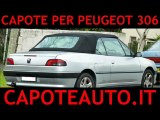 Capote cappotta Peugeot 306 cabrio