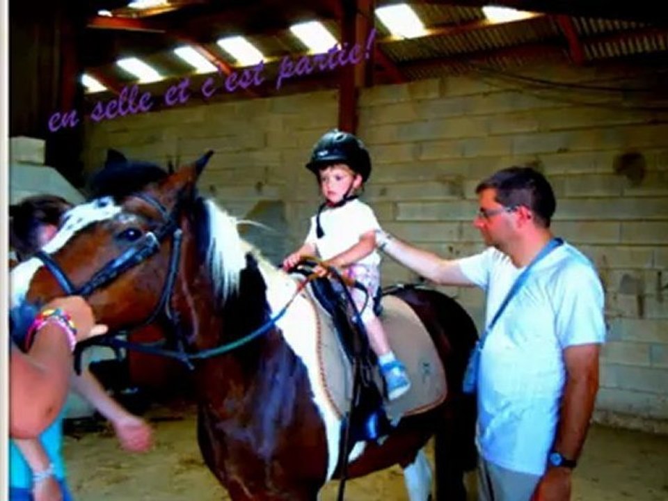 Baptême à poney pour Matéo 3 ans  fils de mon homme