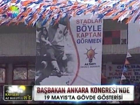 Recep Tayyip Erdoğan Ankara kongresinde - 30 haziran 2012
