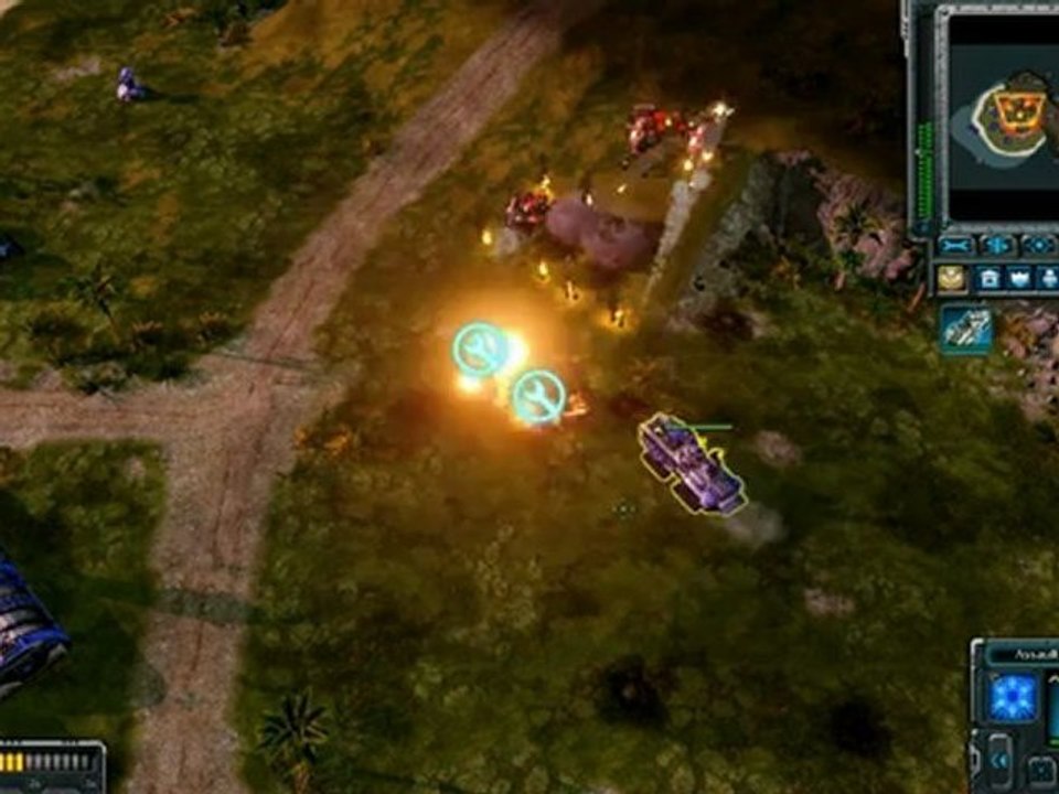 Red Alert 3 Uprising skirmish Allies vs Soviets pt1