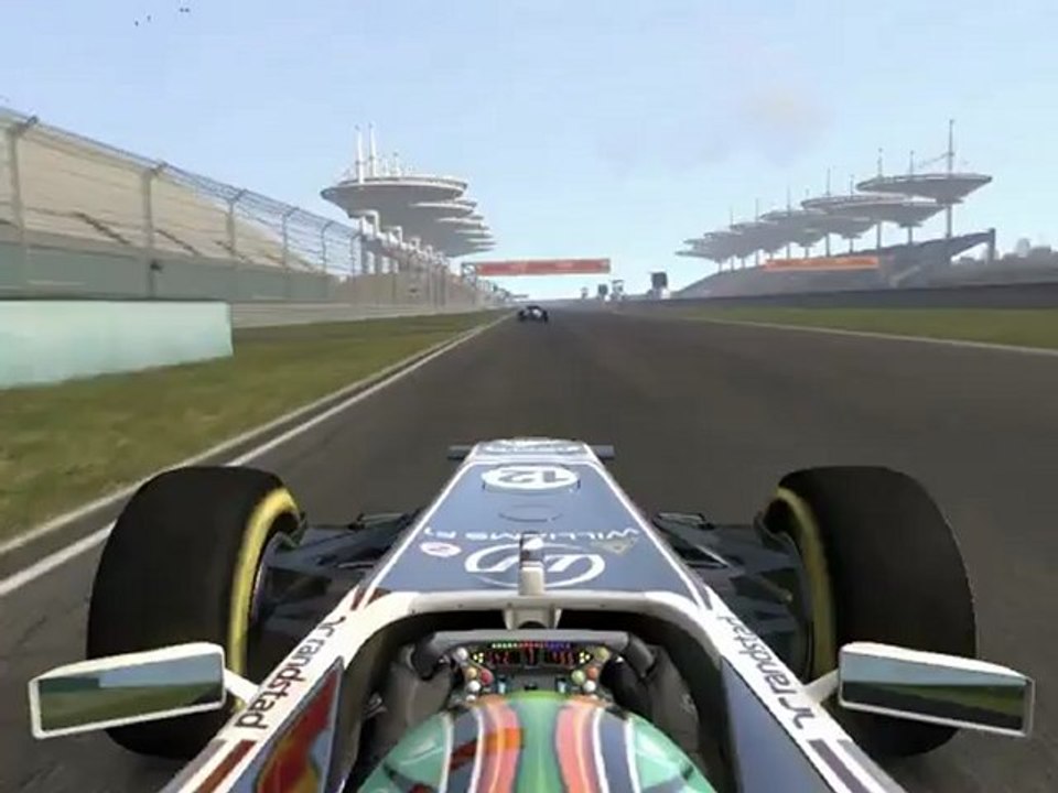 F1 2011 - GP de Chine - Kier (moi) vs Rosberg (onboard)