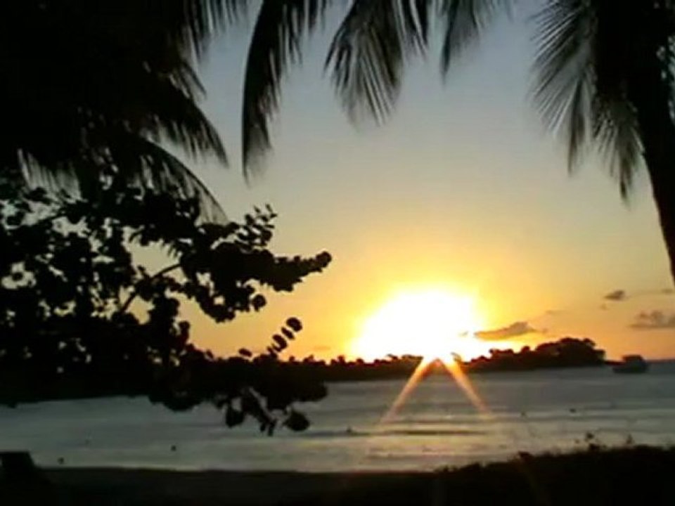 Jameika RIU Palace Tropical Bay Strand Palmen Sonnenuntergang Hotelstrand Meeresrauschen