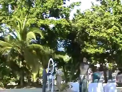 Jameika RIU Palace Tropical Bay Hochzeit Heiraten am Strand im Luxushotel Blumenmädchen