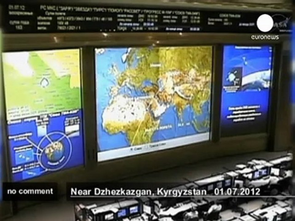 Space capsule lands safely in Kazakhstan - no comment