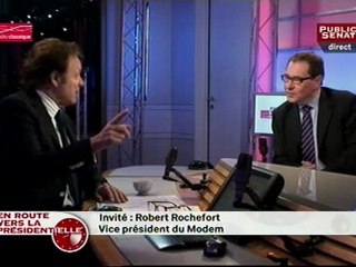 Robert Rochefort, invité d'En route vers la presidentielle sur PublicSénat - 020712