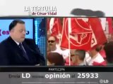 César Vidal entrevista a Miguel Borra, del sindicato CSIF - 09/06/10