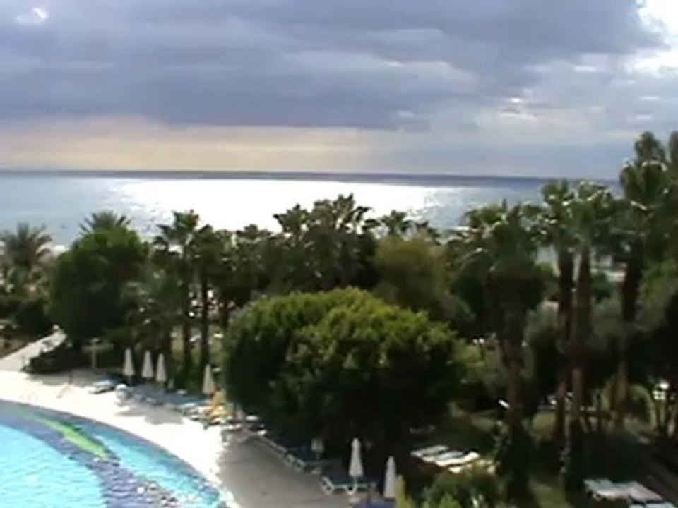 Tuerkei Hotel Terrace Beach Resort Pool Strand  Kumkoey  Side Hubert Fella Bilder Film