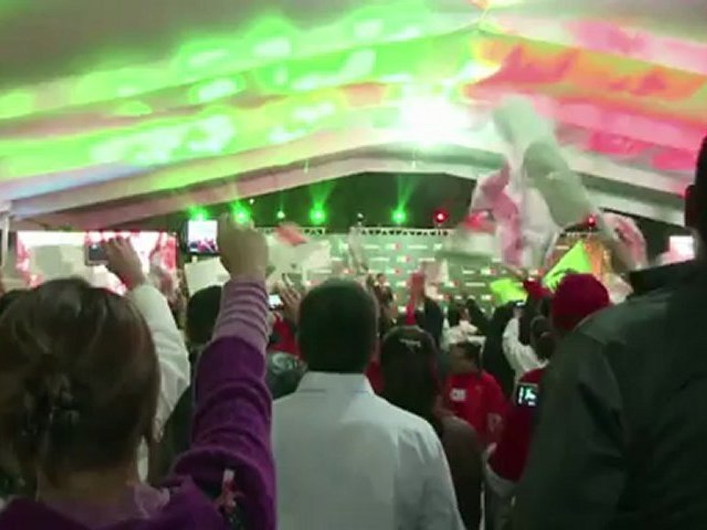 Nieto proclama vitória no México