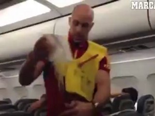 Ο Πέπε Ρέινα στο αεροπλάνο των πρωταθλητών Ευρώπης