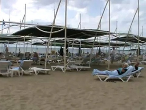 Tuerkei Hotel Terrace Beach Resort Strand Meer Kumkoey Side Hubert Fella STrandbromenade