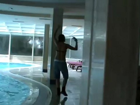 Tuerkei Hotel Terrace Beach Resort Hallenbad Schwimmbad Kumkoey Side Hubert Fella Bilder Film