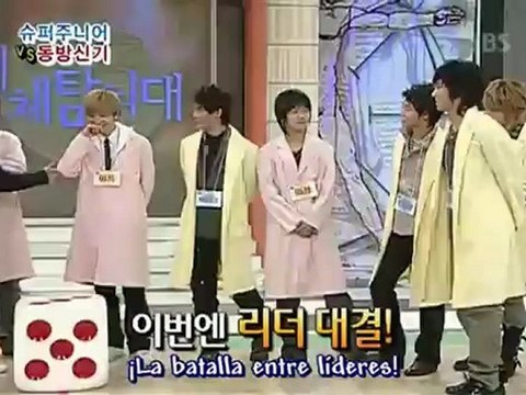 Super Junior (EECH) Cap 09 Parte 1, Suju Vs DBSK (Sub Español)