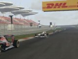 F1 2011 - GP de Chine - Kier vs Hamilton (3), Button (2) et Alguersuari (3)