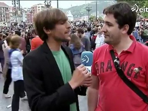 'Vaya Semanita' entrevista a los 'indignados' de Bilbao