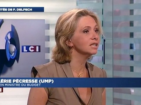 Valérie Pécresse était l'invitée de LCI