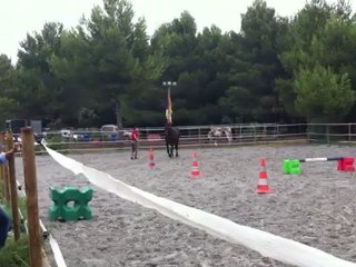 1ère démo avec ma louloute : dur, dur de gérer le stress !