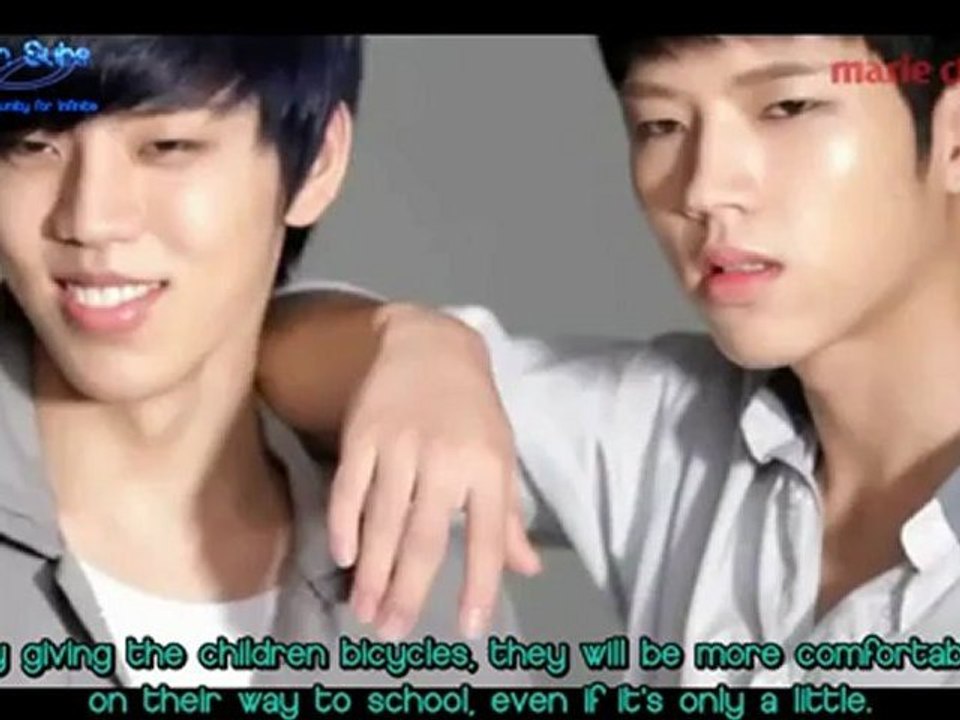 [AP∞SUBS] INFINITE Marie Claire June - UNICEF Campaign