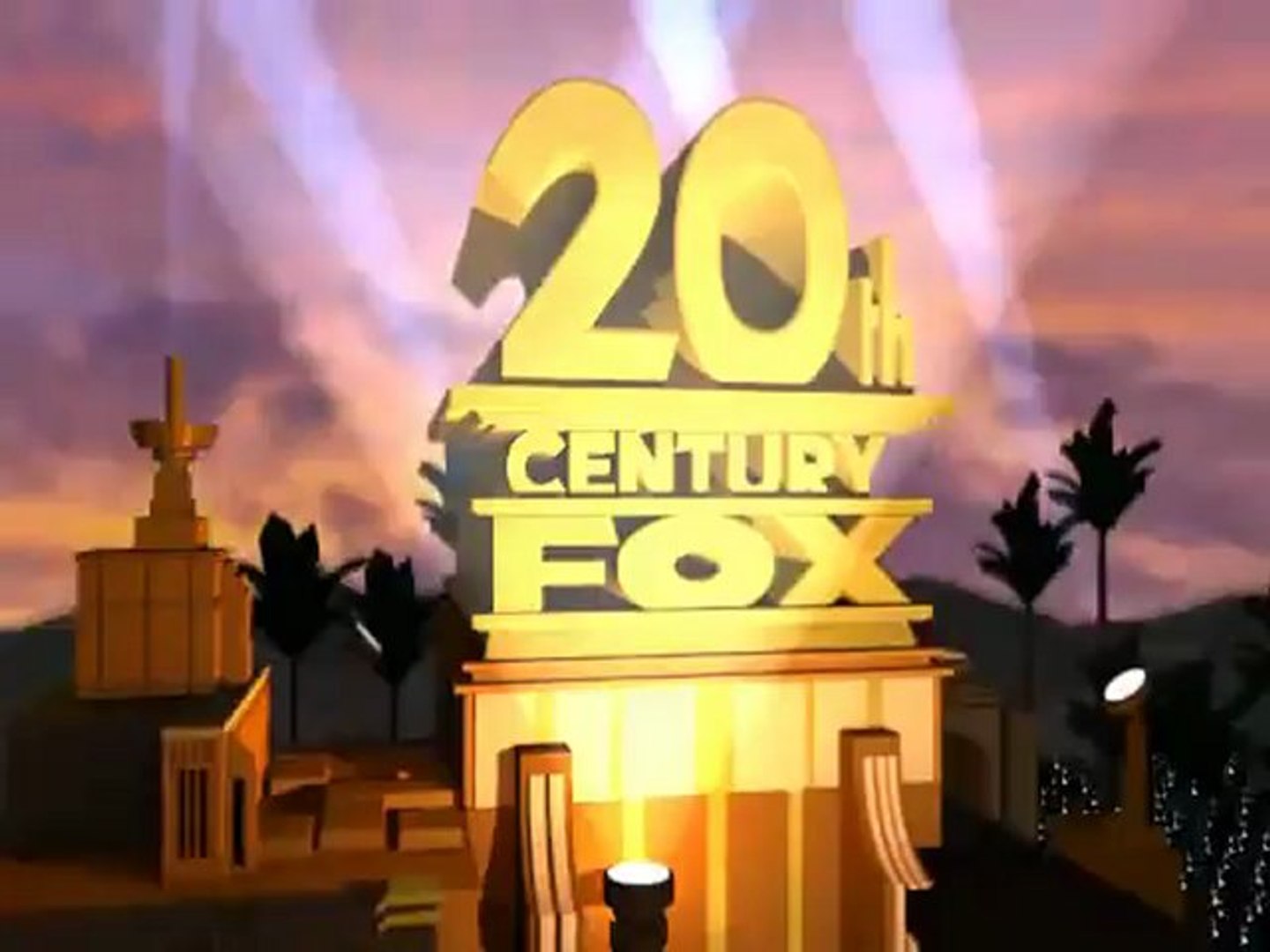 20th century fox logo 3D STUDIO MAX in Blender (C) 2009 Version  [www.keepvid.com] - video Dailymotion