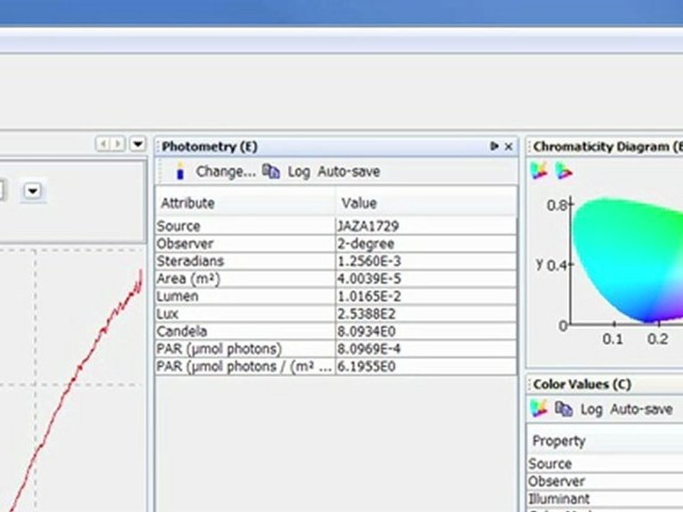 Absolute Irradiance Spectroscopy with the Jaz Spectrometer Pt. 2