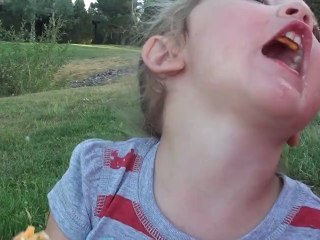 Baby Watching Herself On Camera