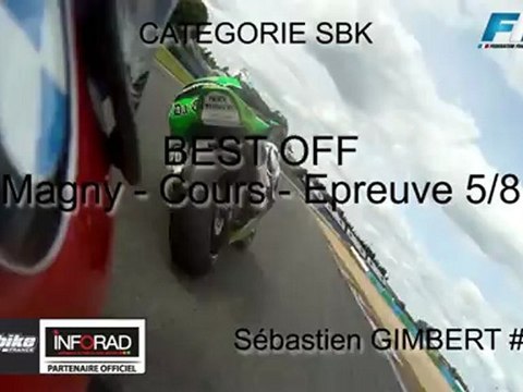 FSBK 2012 – Vidéo OBC – Magny-Cours – Le best off