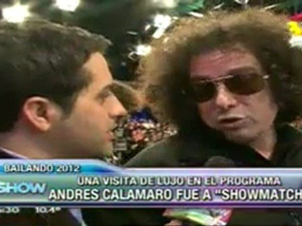 Angel de Brito hablo con Andres Calamaro