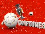 Cortinilla Cuatro Campeones Eurocopa 2012