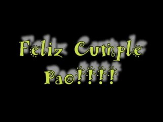 Cumpleaños Feliz para Paola