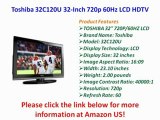 Toshiba 32C120U 32-Inch 720p 60Hz LCD HDTV PREVIEW | Toshiba 32C120U 32-Inch 720p 60Hz FOR SALE