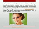 Get rid of your glasses or contacts for good by getting Lasik