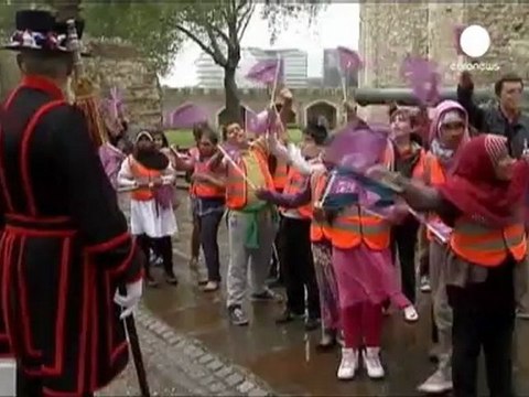 Tower of London guards Olympic treasure