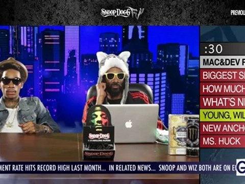 Snoop Dogg Presents GGN - Double G News Network Ep.24 Se.3 starring Wiz Khalifa & Nemo Hoes