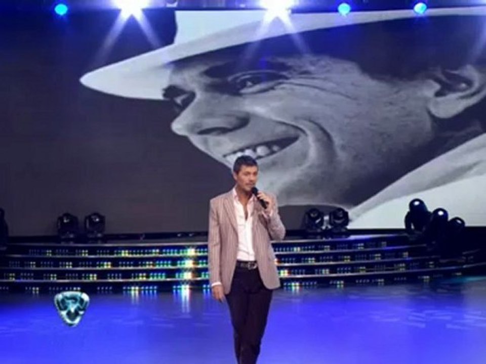 Tinelli homenaje a Badia