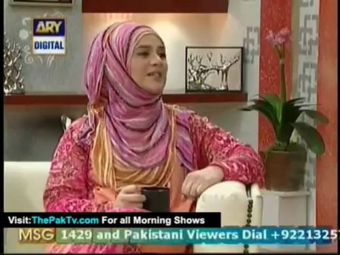 Good Morning Pakistan By Ary Digital - 2nd July 2012- Part 4