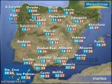 Previsión del tiempo para este martes 3 de julio
