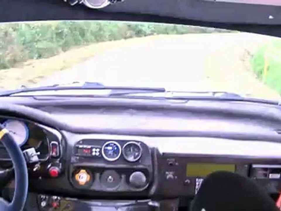 ES 2 Rallye de Sauveterre 2012 équipage Cloitre/Boyer Subaru Impreza Gr A