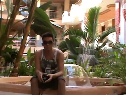 Clubhotel Riu Buena Vista Innenhof vor den Zimmern Teneriffa Riuhotel Bilder Fotos Fella.de