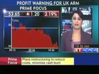 Prime Focus London issues profit warning