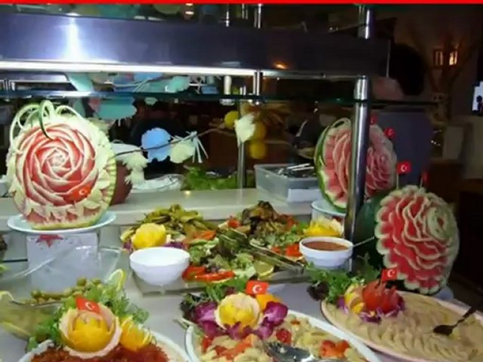 Türkei Monachus Park in Side Colakli Hotel Film Familien Strand Meer Türkei