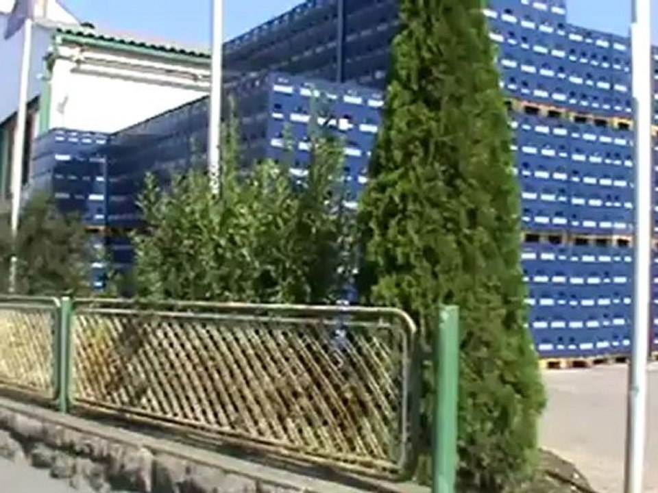 Bionade Fabrik in Ostheim Rhön auf dem Weg zum Ramada Hotel Friedrichroda