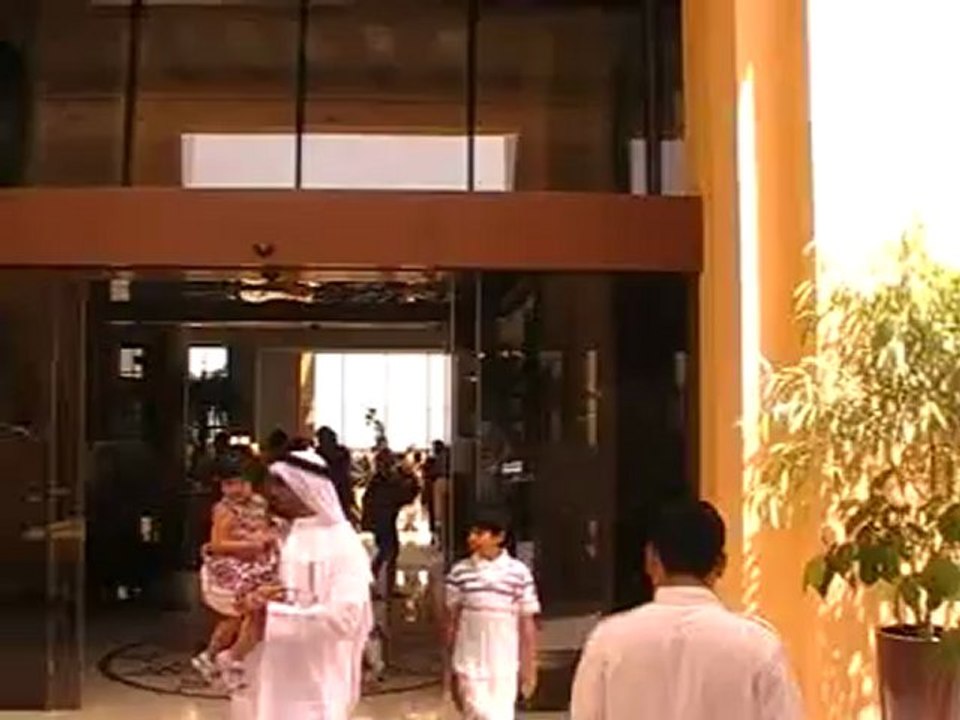 Ras Al Khaimah Hilton Beach Resort und Spa Rezeption Luxushotel Strandhotel